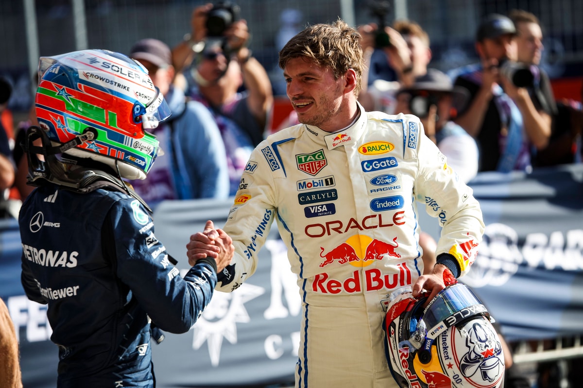 Max Verstappen op het Circuit of the Americas.