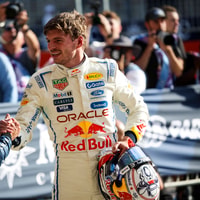 Max Verstappen op het Circuit of the Americas.