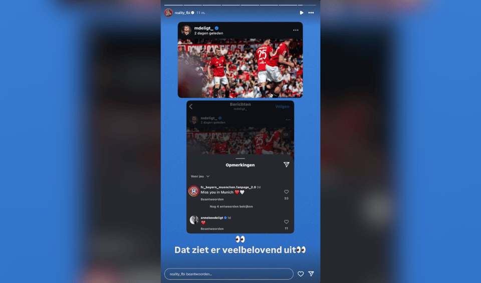 Annekee Molenaar reageert op Matthijs de Ligt