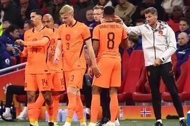 Het Nederlands elftal