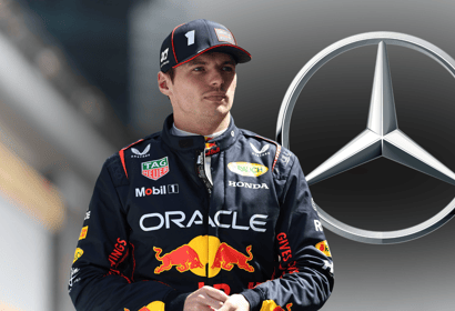 Max Verstappen test nieuwe Mercedes voor zijn eigen team