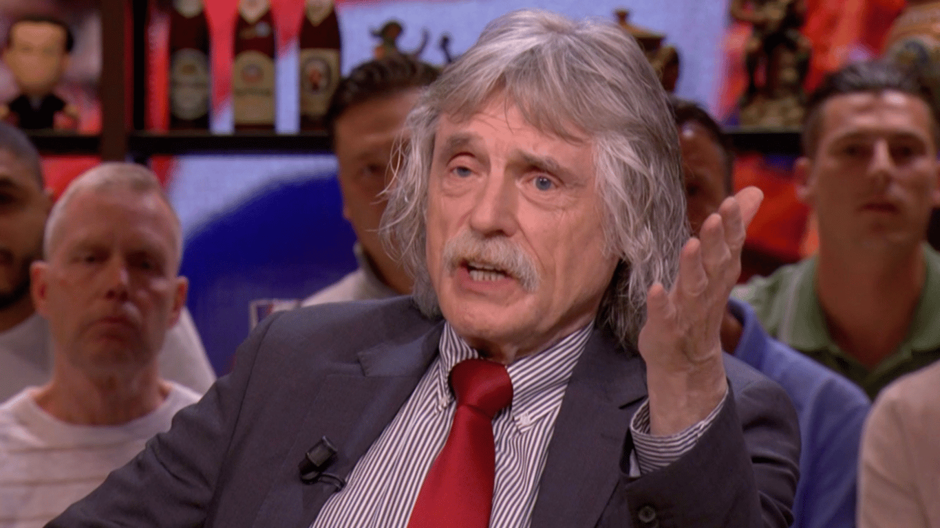 Johan Derksen bij Vandaag Inside Oranje op SBS 6