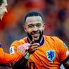 Memphis Depay tijdens Nederland - Malta
