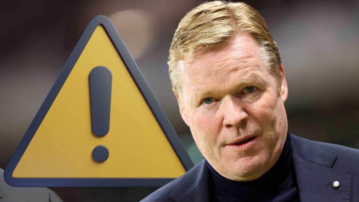 Blessurenieuws voor Ronald Koeman bij het Nederlands elftal