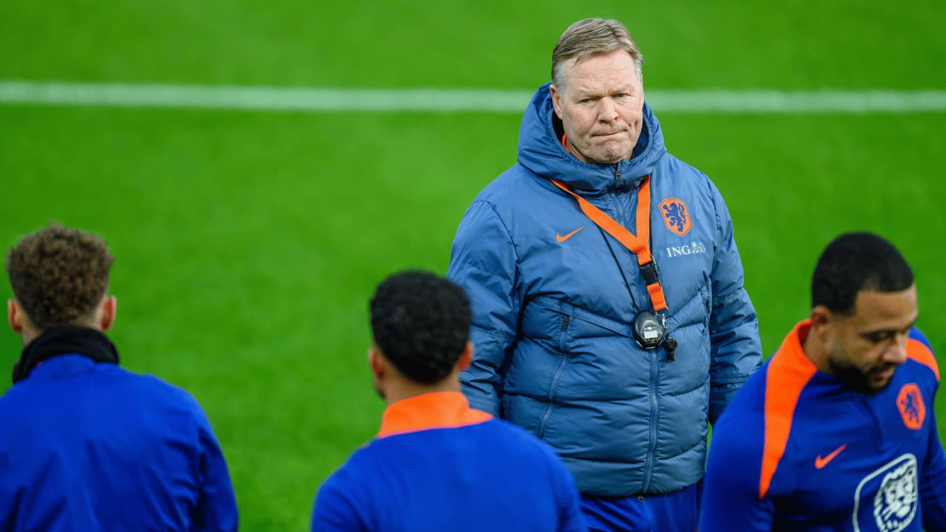 Bondscoach Ronald Koeman