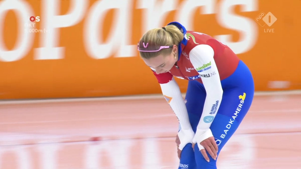 Grote teleurstelling bij Joy Beune