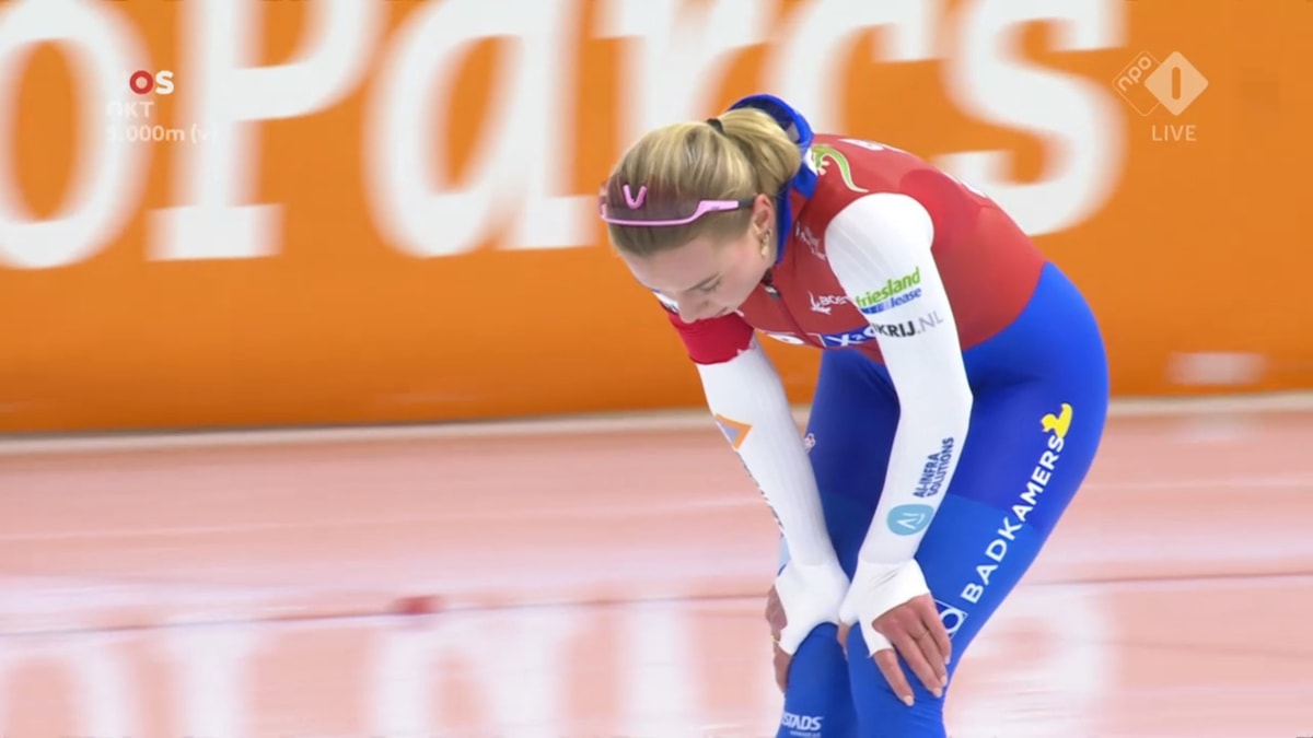 Grote teleurstelling bij Joy Beune