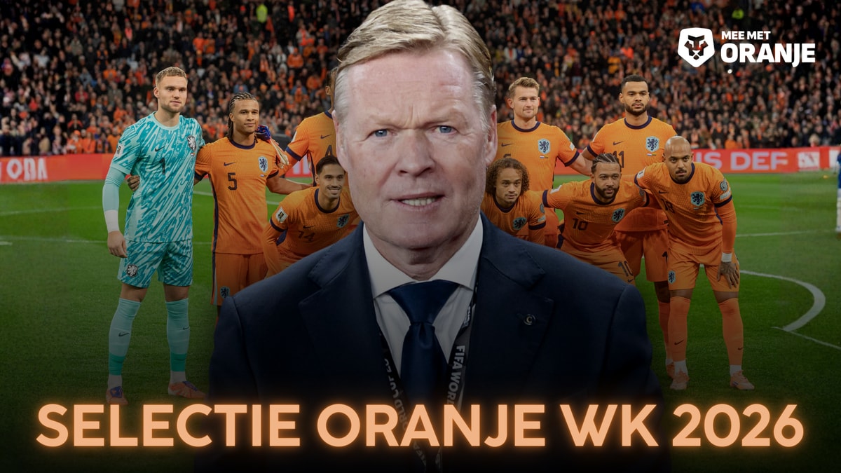 Selectie Oranje WK 2026: deze spelers maken momenteel de meeste kans