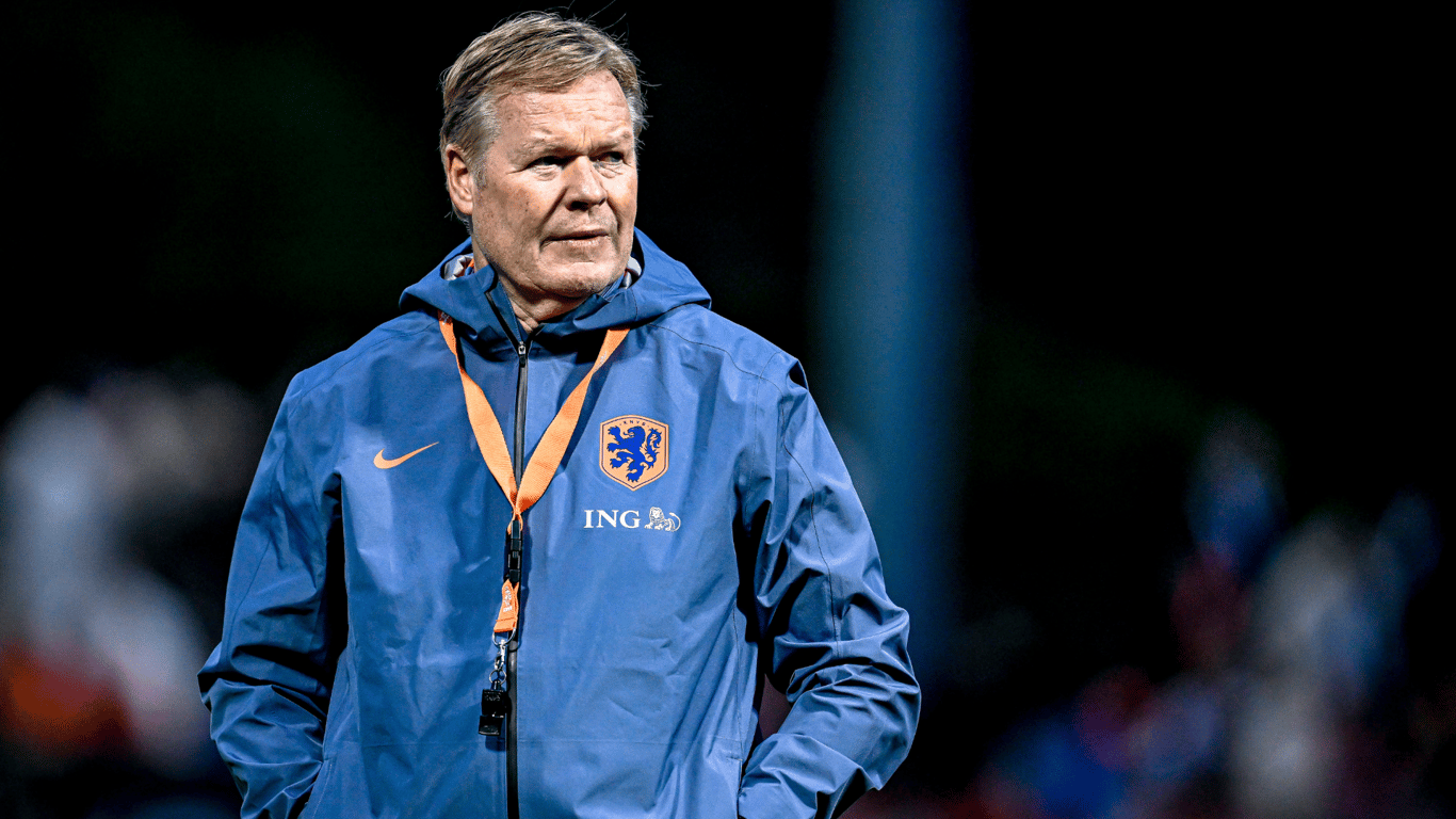 Ronald Koeman, bondscoach van het Nederlands elftal