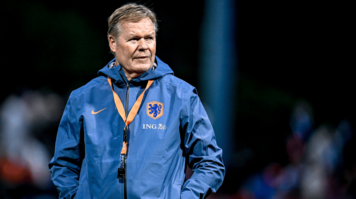Ronald Koeman, bondscoach van het Nederlands elftal