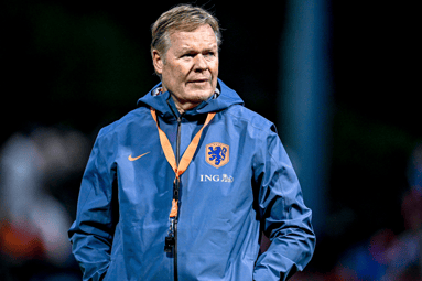 Ronald Koeman, bondscoach van het Nederlands elftal