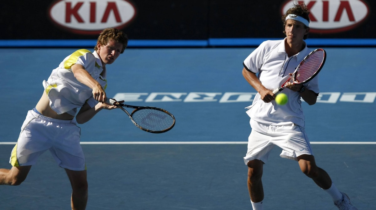 Justin Eleveld (rechts)