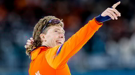 Jorrit Bergsma vol blijdschap