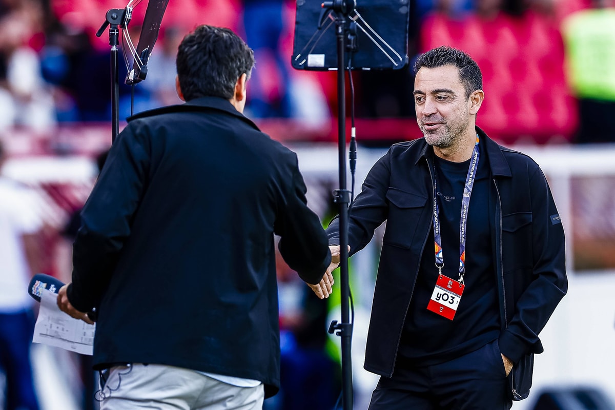 Xavi Hernández, bondscoach van het Nederlands elftal