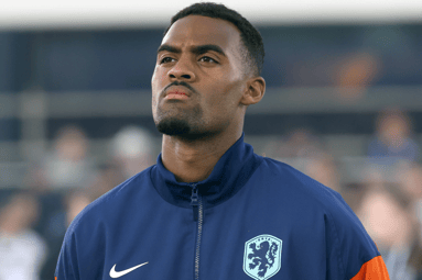 Ryan Gravenberch bij het Nederlands elftal