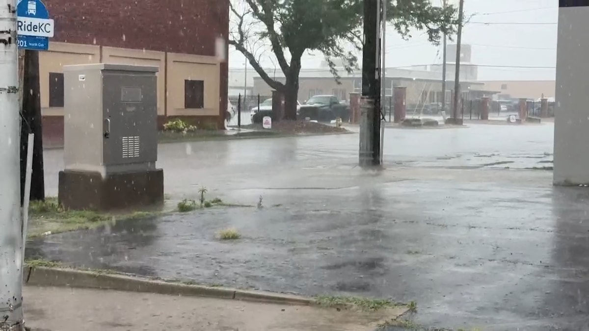 Regen in Kansas City