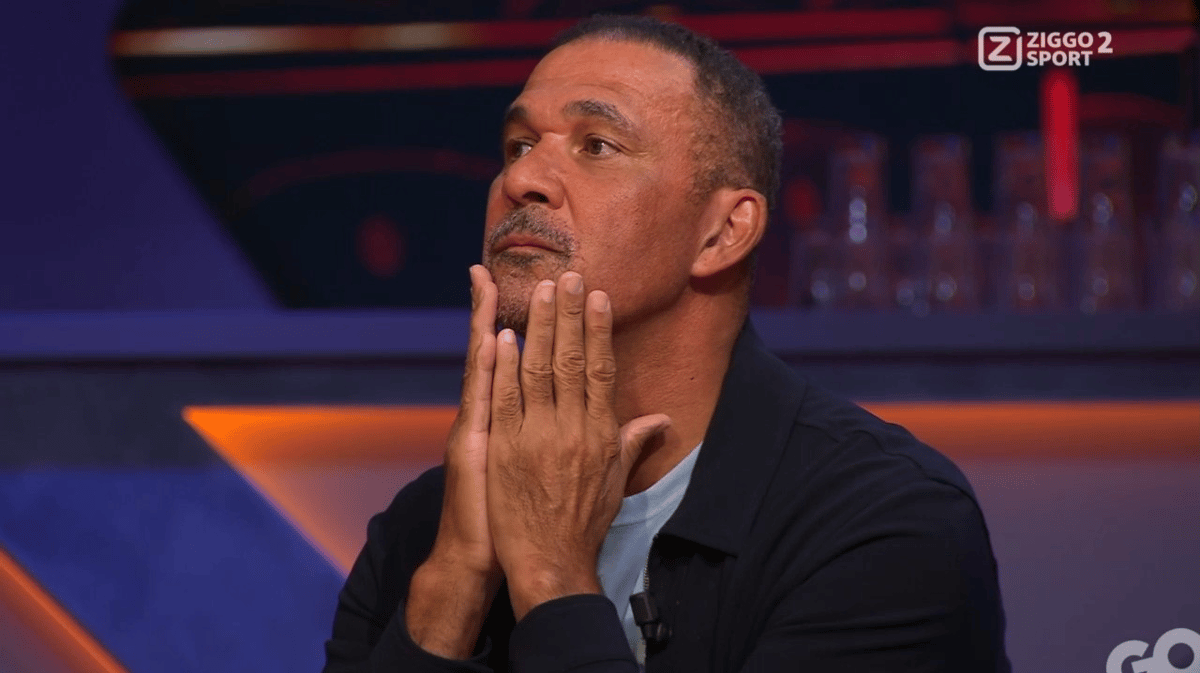 Ruud Gullit te gast bij het programma Rondo op Ziggo Sport