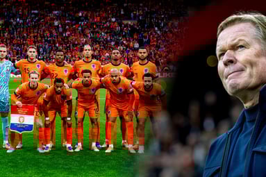 Ronald Koeman, bondscoach van het Nederlands elftal