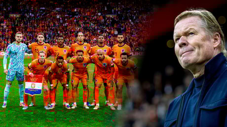 Ronald Koeman, bondscoach van het Nederlands elftal