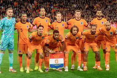 Het Nederlands elftal