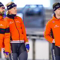 Kjeld Nuis, Tim Prins en Louis Hollaar