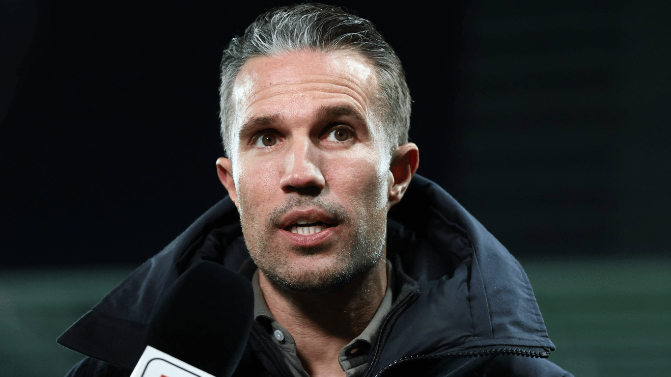 Robin van Persie, oud-international en trainer van sc Heerenveen