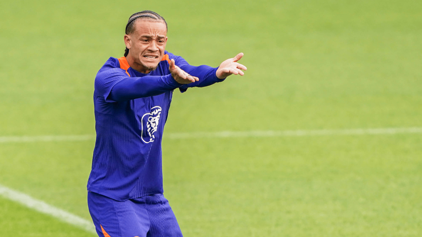Xavi Simons, international van het Nederlands elftal
