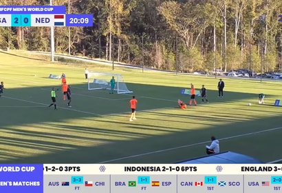 Het Nederlands CP-team voor mannen is afgelopen nacht in de laatste groepswedstrijd op het WK in de Verenigde Staten tegen een 4-1-nederlaag aangelopen.