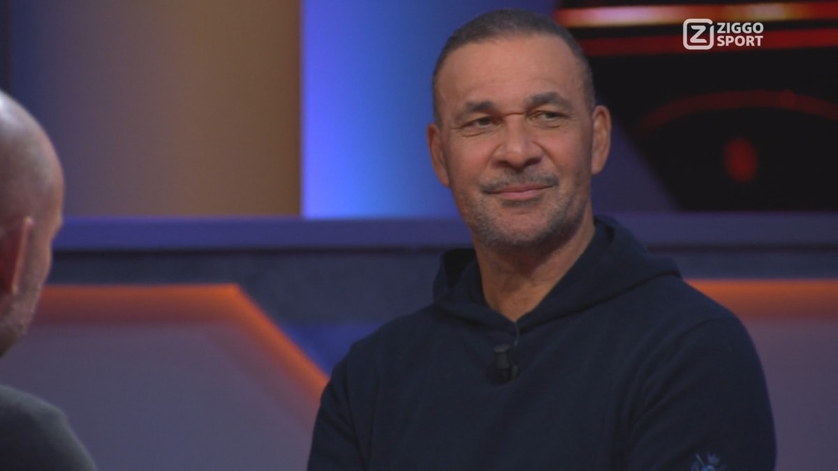 Ruud Gullit aan tafel bij Ziggo Sport