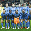 De opstelling van de Oranje Leeuwinnen tegen Hongarije