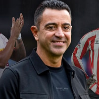 Donyell Malen, Xavi Hernández en Brian Brobbey