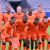 De opstelling van Jong Oranje tegen België, 9 september 2022