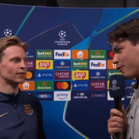 Frenkie de Jong moet Sam van Royen tegenspreken in interview