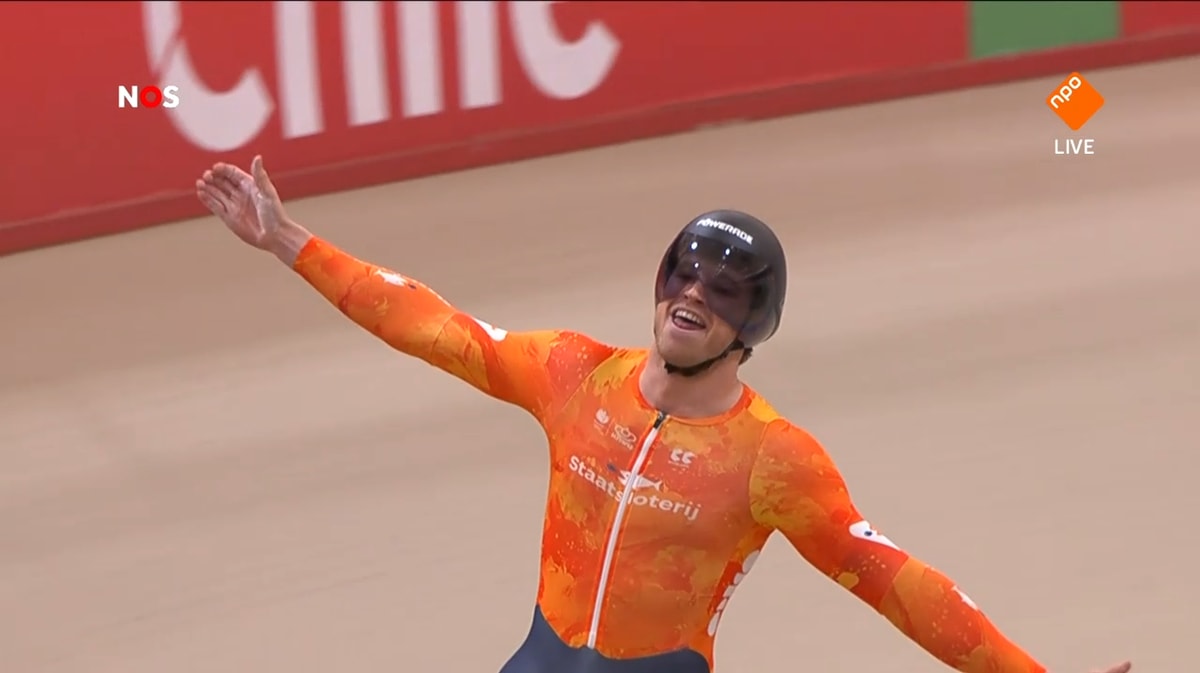 Harrie Lavreysen wint goud