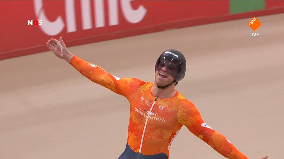 Harrie Lavreysen wint goud