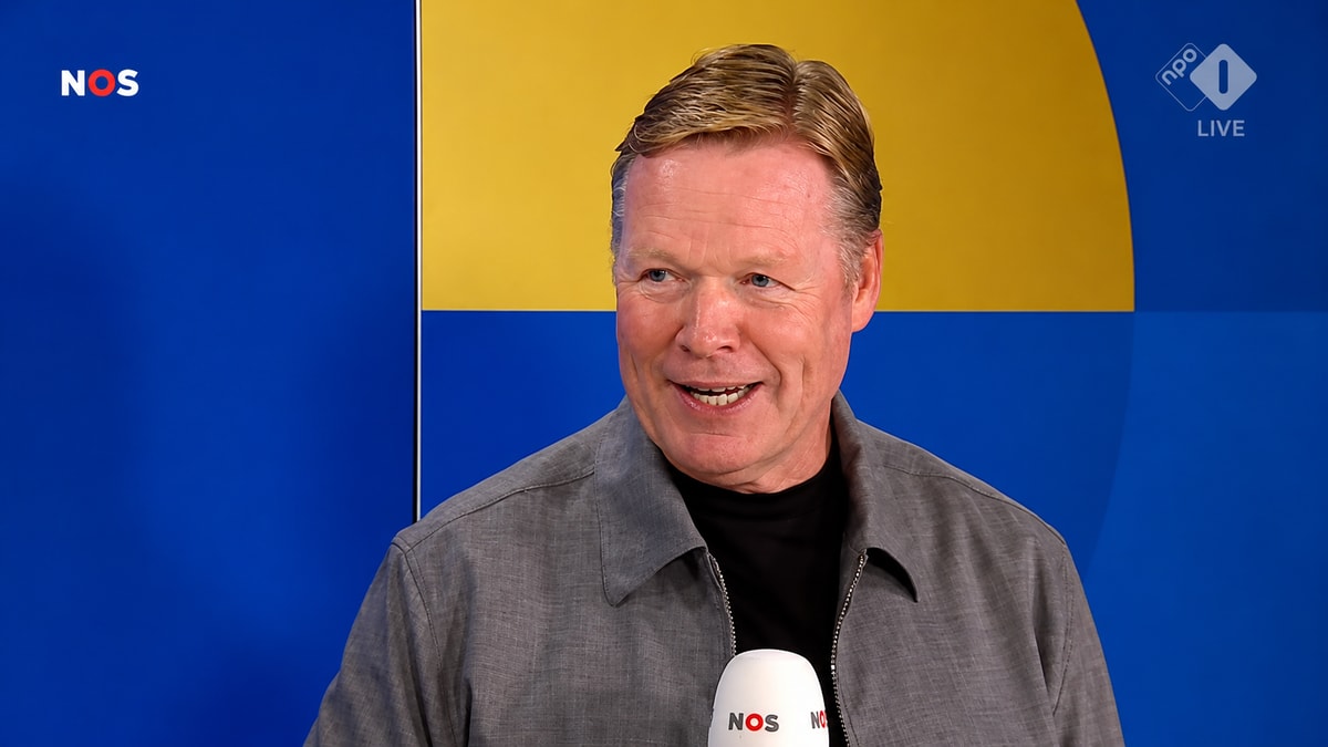 Ronald Koeman, bondscoach van het Nederlands elftal