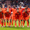 Het elftal van Jong Oranje