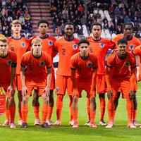 Het elftal van Jong Oranje