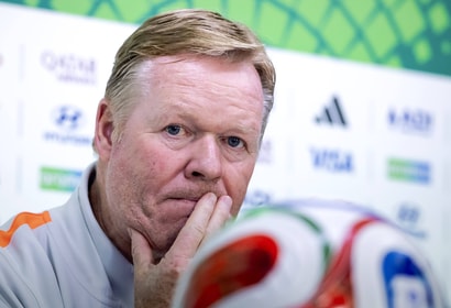 Ronald Koeman, bondscoach van het Nederlands elftal