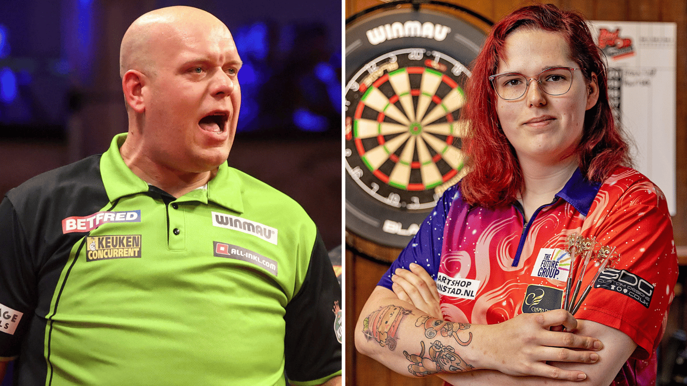 Michael van Gerwen treft Noa-Lynn van Leuven op Grand Slam of Darts