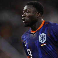 Brian Brobbey in het shirt van het Nederlands elftal