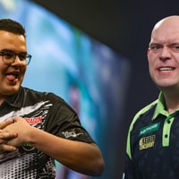 Gian van Veen stoot Van Gerwen van Nederlandse darts-troon