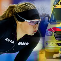 Jutta Leerdam aangereden door automobilist vlak voor OKT in Heerenveen