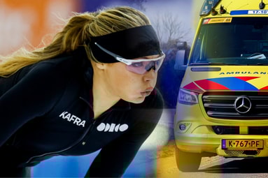 Jutta Leerdam aangereden door automobilist vlak voor OKT in Heerenveen