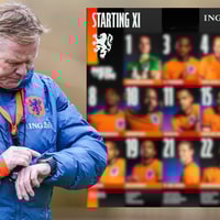 Ronald Koeman, bondscoach van het Nederlands elftal