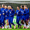 Training van het Nederlands elftal 