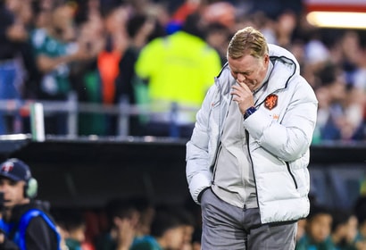 Ronald Koeman, bondscoach van het Nederlands elftal
