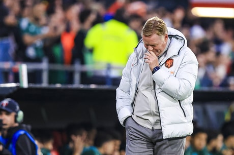 Ronald Koeman, bondscoach van het Nederlands elftal