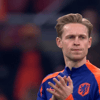 Frenkie de Jong voorafgaand aan de interland tussen Nederland en Hongarije