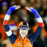 Femke Kok viert haar overwinning